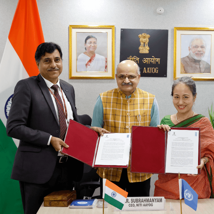 MoU between NITI Aayog and UNDP