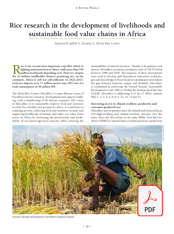 Rice-research-in-the-development-of-livelihoods-and-sustainable-food-value-chains-in-Africa