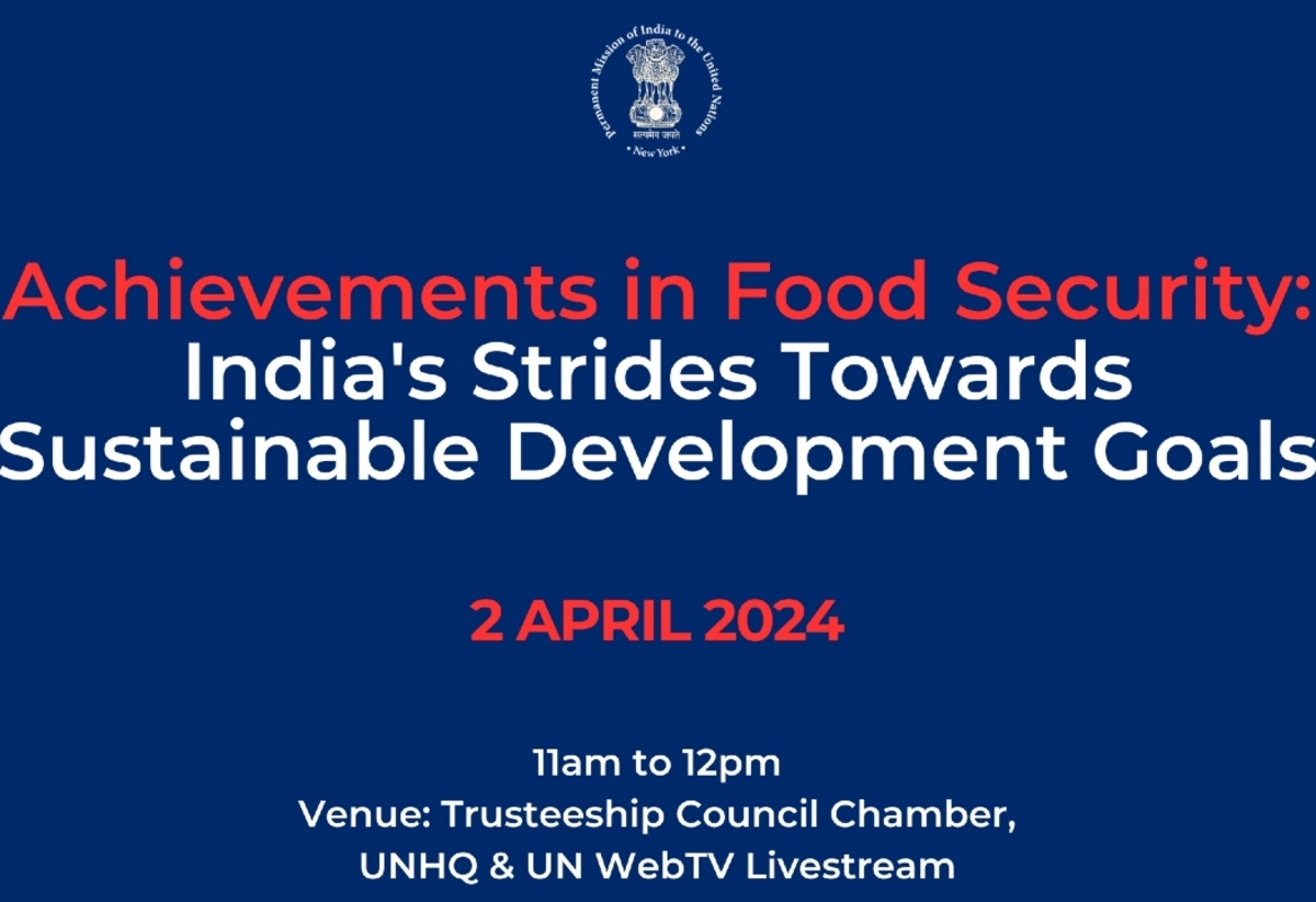 Achievements in Food Security_ India_s Strides Towards Sustainable Development Goals _ UN Web TV